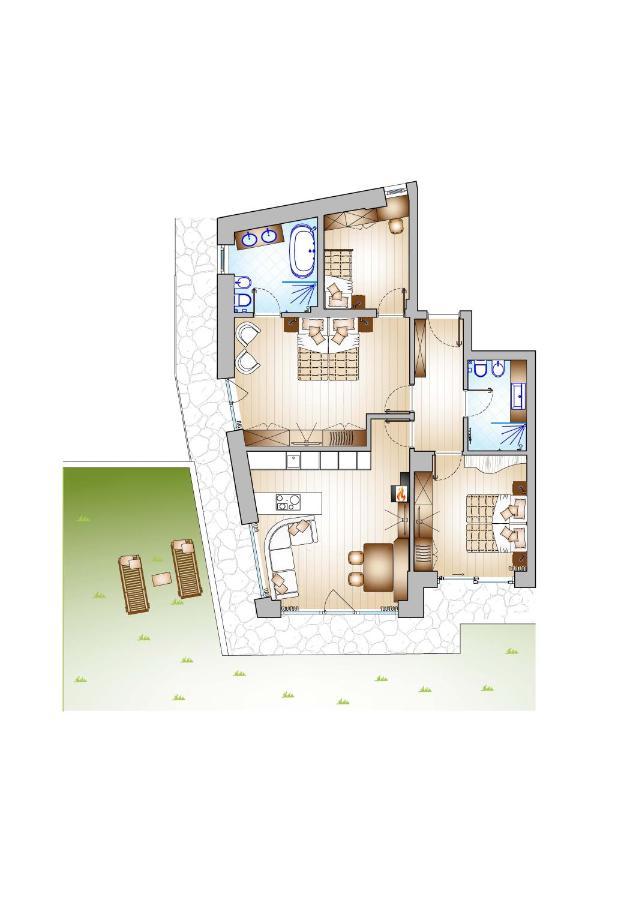 Apartament Mi Coa Santa Cristina Val Gardena Zewnętrze zdjęcie